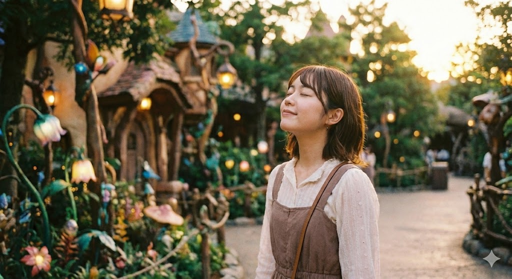 リラックスする女性